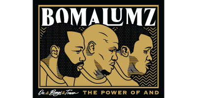 Official logo for Bomalumz, a custom branding and printing client of ApolloBC.
